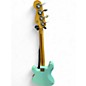 Used Squier Classic Vibe 1970S Precision Bass Surf Green Electric Bass Guitar
