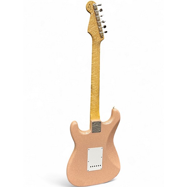 Used 2024 Fender 62 STRAT NOS STRAT MASTERBUILT  PINK SPARKLE Solid Body Electric Guitar