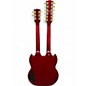 Vintage 1997 Gibson EDS1275 SG Double Neck Cherry Solid Body Electric Guitar