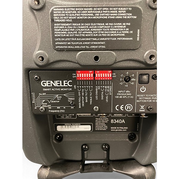 Used Genelec 8340A Pair Powered Monitor