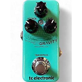 Used TC Electronic HyperGravity Compressor Mini Effect Pedal