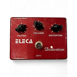 Used Eleca EDT-3 DISTORTION Effect Pedal