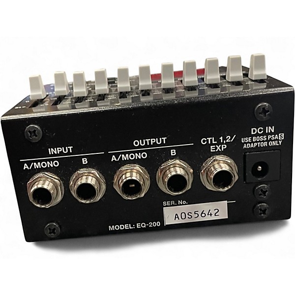 Used BOSS EQ200 Graphic Equalizer Pedal | Guitar Center