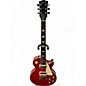 Used 2022 Gibson Les Paul Classic Trans Red Solid Body Electric Guitar thumbnail