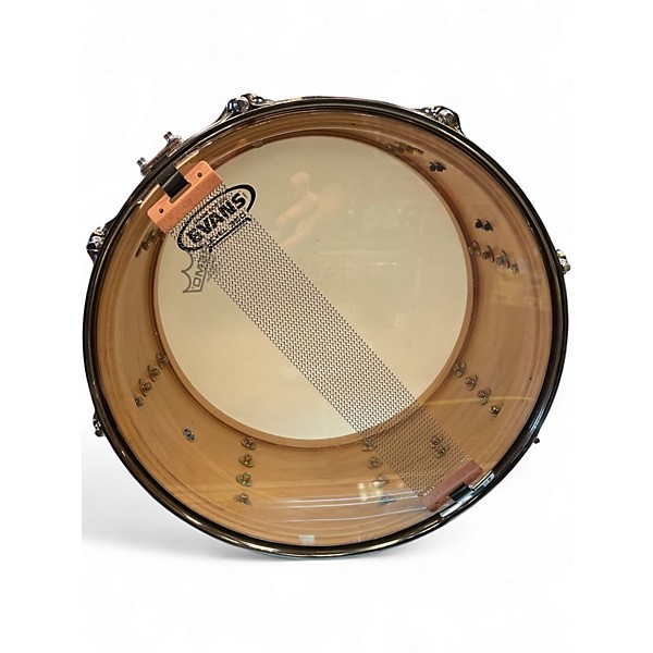 Used Yamaha 13X6.5 Steve Jordan Snare Natural Drum