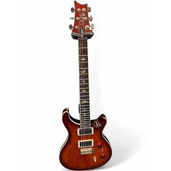 Used PRS SE Custom 24 Tobacco Sunburst Solid Body Electric Guitar