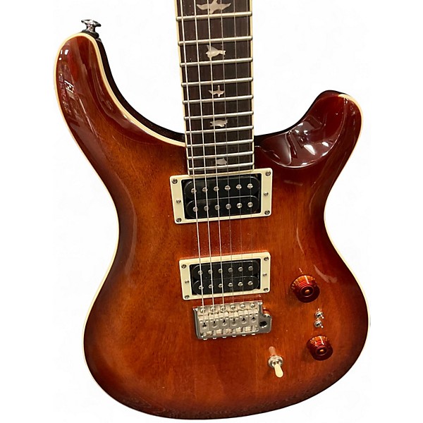 Used PRS SE Custom 24 Tobacco Sunburst Solid Body Electric Guitar