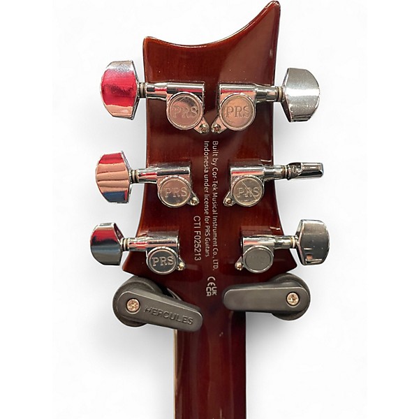 Used PRS SE Custom 24 Tobacco Sunburst Solid Body Electric Guitar