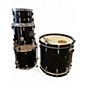 Used Shine Custom Drums & Percussion 4 Piece 4 Piece Black Drum Kit thumbnail