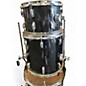 Used Shine Custom Drums & Percussion 4 Piece 4 Piece Black Drum Kit