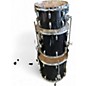 Used Shine Custom Drums & Percussion 4 Piece 4 Piece Black Drum Kit