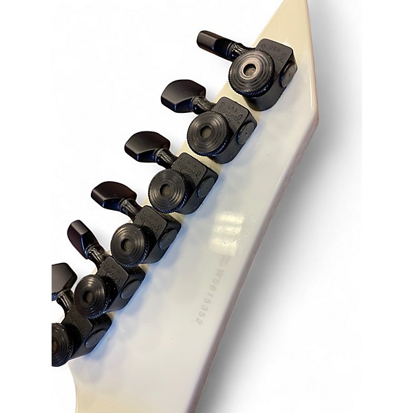 Used 2006 ESP LTD DJ600 Dan Jacobs Signature WHITE Solid Body Electric Guitar