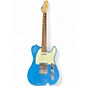 Used Squier Telecaster Blue Solid Body Electric Guitar