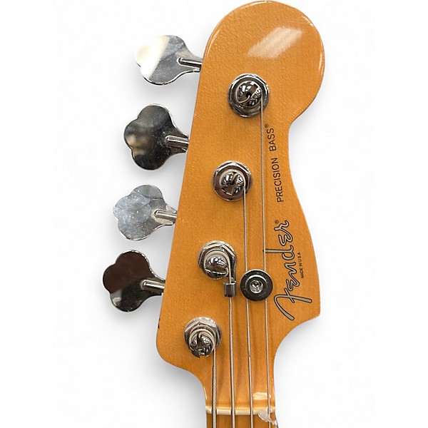 Used Fender Select Precision Bass 2 Color Sunburst Electric Bass Guitar