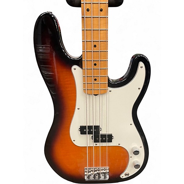 Used Fender Select Precision Bass 2 Color Sunburst Electric Bass Guitar