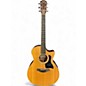 Used Taylor 314CE Natural Acoustic Electric Guitar thumbnail
