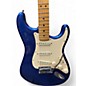 Used Fender American Ultra Stratocaster BLUE SPARKLE Solid Body Electric Guitar