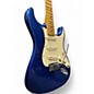 Used Fender American Ultra Stratocaster BLUE SPARKLE Solid Body Electric Guitar