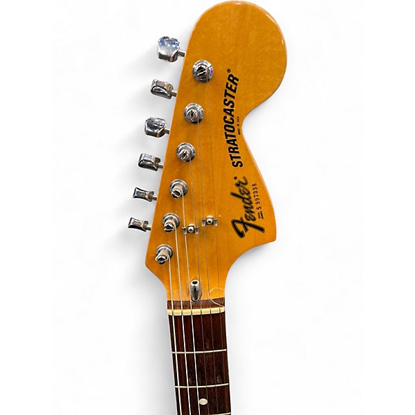 Vintage 1979 Fender Stratocaster Black Solid Body Electric Guitar