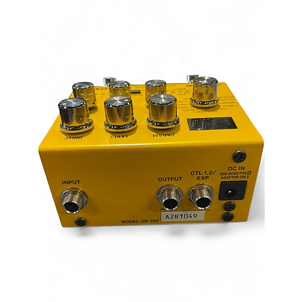 Used BOSS HYBRID DRIVE DD200 Effect Pedal