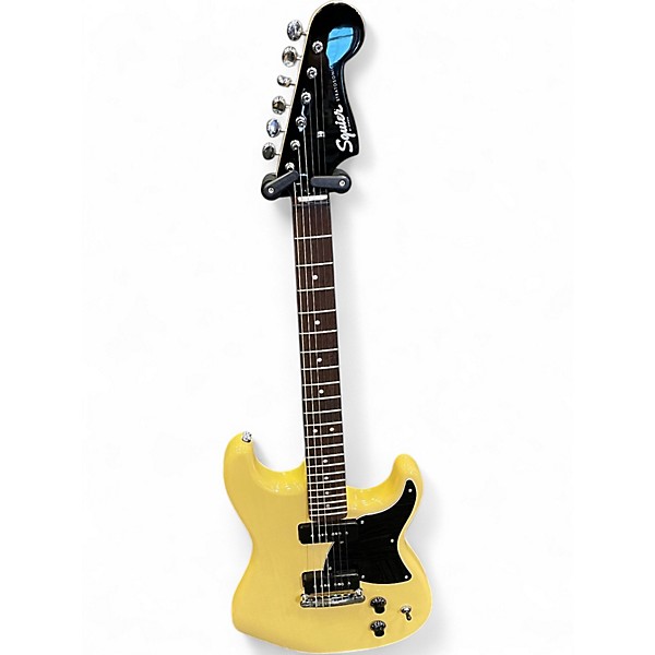 Used Squier PARANORMAL STRATASONIC Vintage Blonde Solid Body Electric Guitar