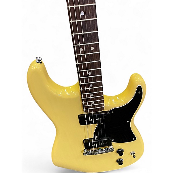 Used Squier PARANORMAL STRATASONIC Vintage Blonde Solid Body Electric Guitar