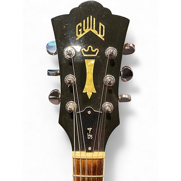 Vintage 1998 Guild Starfire IV Natural Hollow Body Electric Guitar