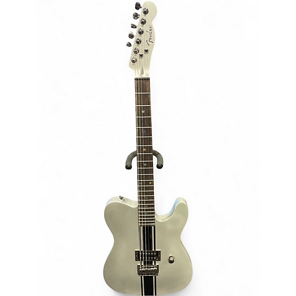 Used Fender Esquire GT Silver Solid Body Electric Guitar