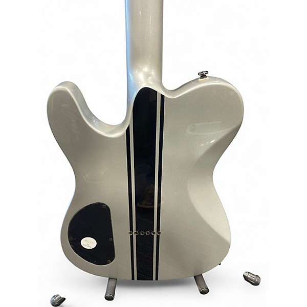 Used Fender Esquire GT Silver Solid Body Electric Guitar