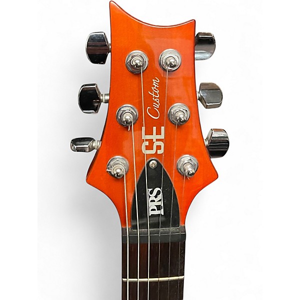 Used PRS SE Custom 24 Cherry Sunburst Solid Body Electric Guitar