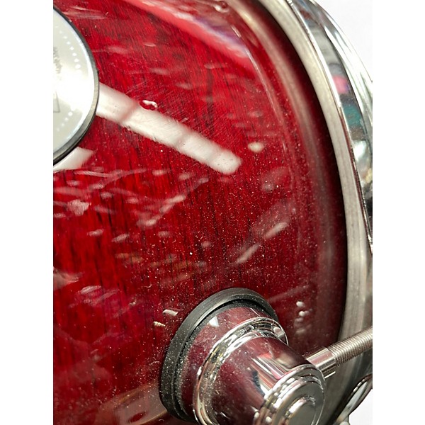 Used DW 6 Piece Design Series Cherry Drum Kit