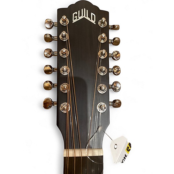 Used Guild F2512E Natural Acoustic Guitar