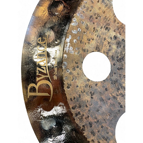 Used MEINL 18in BYZANCE DUAL TRASH CHINA Cymbal
