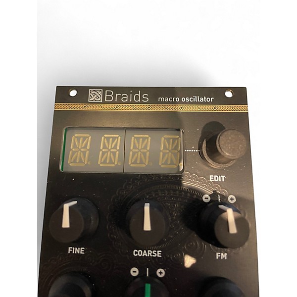Used Mutable Instruments Braids Synthesizer