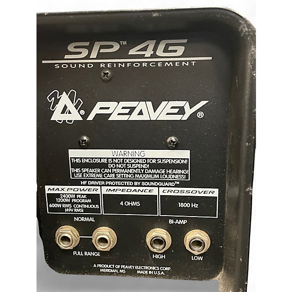 Used Peavey SP4G Unpowered Speaker