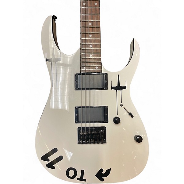 Used Ibanez RG2EX2 Alpine White Solid Body Electric Guitar