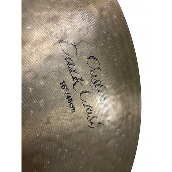 Used Zildjian 16in K Custom Dark Crash Cymbal
