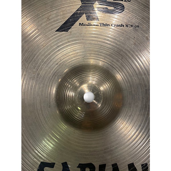 Used SABIAN 16in XS20 Medium Thin Crash Cymbal