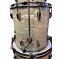 Vintage 1960s Ludwig 3 Piece downbeat marine pearl Drum Kit