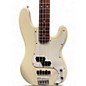 Used Squier Standard Precision Bass Special Vintage White Electric Bass Guitar thumbnail