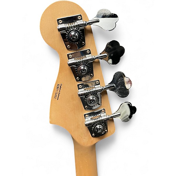 Used Squier Standard Precision Bass Special Vintage White Electric Bass Guitar