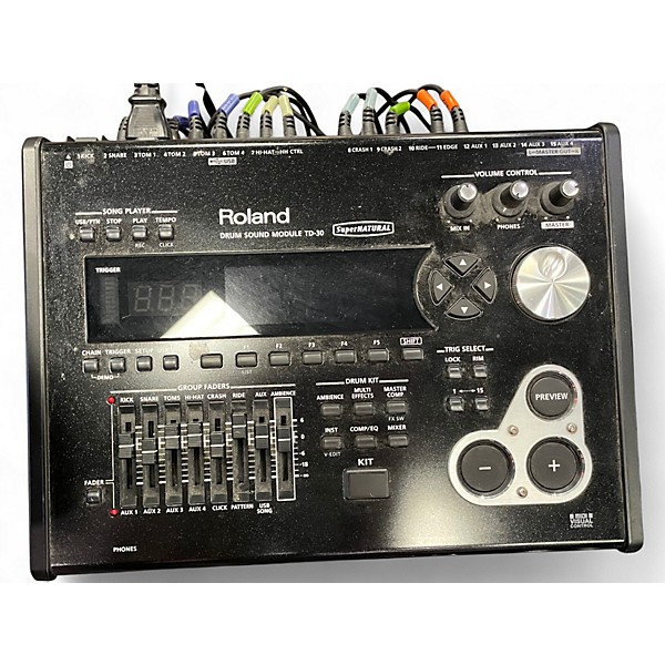Used Roland TD-30K Electric Drum Set
