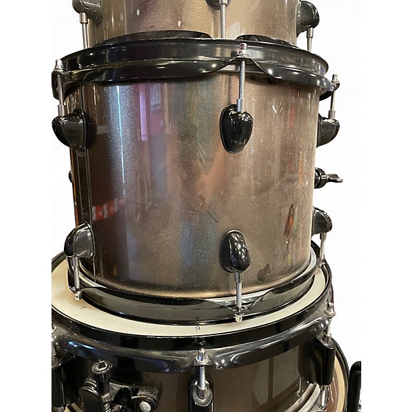 Used PDP by DW 5 Piece MAINSTAGE Metallic Gray Drum Kit