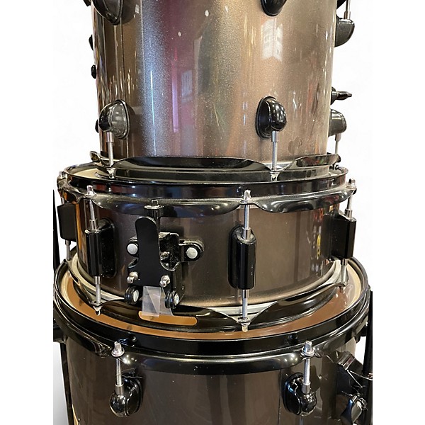 Used PDP by DW 5 Piece MAINSTAGE Metallic Gray Drum Kit