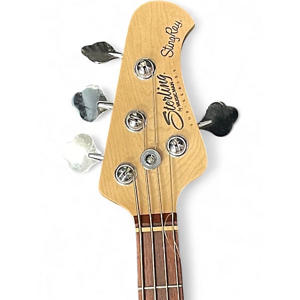 Used Sterling by Music Man Sub 4 Black Electric Bass Guitar