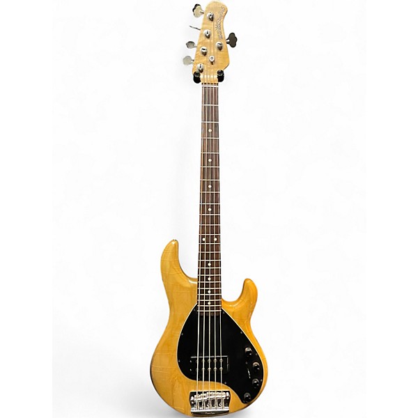 Used Ernie Ball Music Man Stingray 5 H Natural Electric Bass Guitar