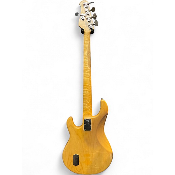 Used Ernie Ball Music Man Stingray 5 H Natural Electric Bass Guitar