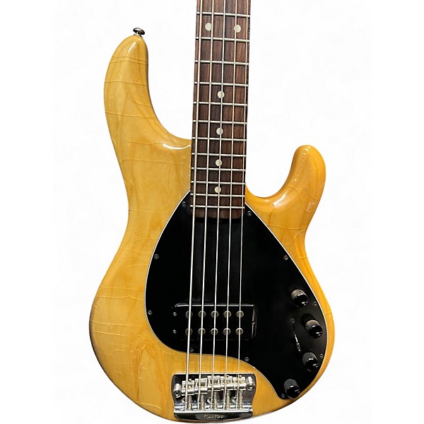 Used Ernie Ball Music Man Stingray 5 H Natural Electric Bass Guitar