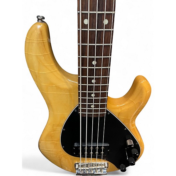 Used Ernie Ball Music Man Stingray 5 H Natural Electric Bass Guitar
