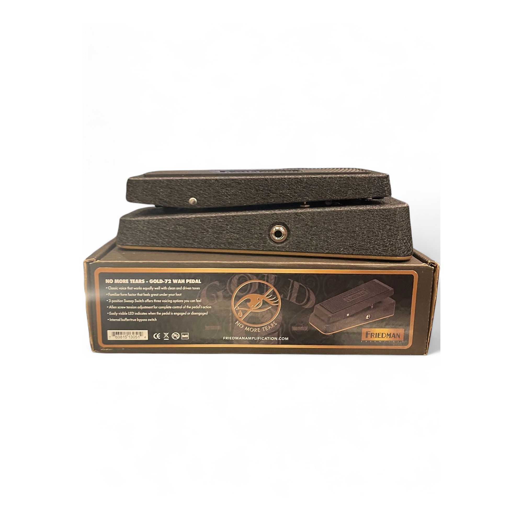 Used Friedman No More Tears Gold 72 Effect Pedal | Guitar Center